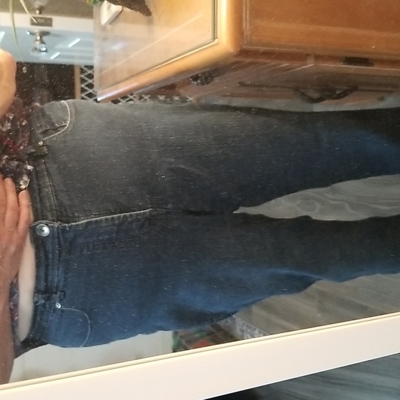 Style & Co. Jeans w/tummy control sz 16 short women's Denim Jean's - Picture 8 of 9